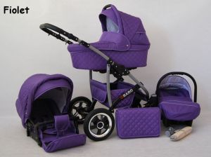 Raf-pol Baby Lux Qbaro 2022 Purple + u nás ZÁRUKA 3 ROKY