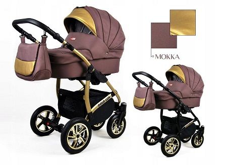 Raf-pol Baby Lux Gold Lux 2022 Mokka + u nás ZÁRUKA 3 ROKY