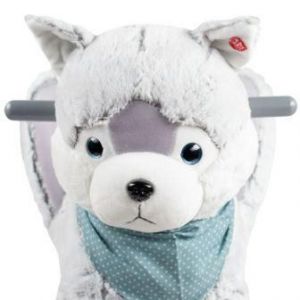PlayTo houpací hračka s kolečky husky + u nás ZÁRUKA 3 ROKY⭐⭐⭐⭐⭐
