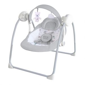 New Baby dětské houpací lehátko Teddy Gray + u nás ZÁRUKA 3 ROKY