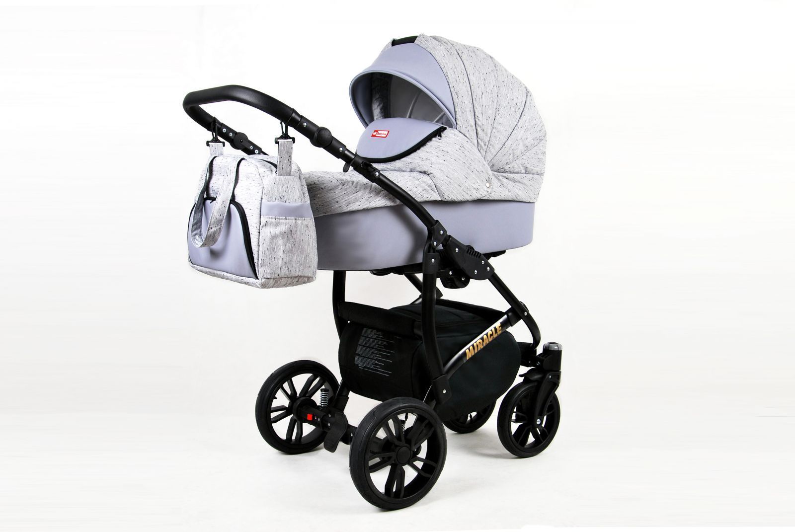 Raf-pol Baby Lux Miracle 2022 Light Grey + u nás ZÁRUKA 3 ROKY