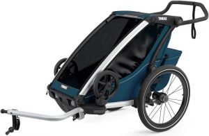 Thule Chariot Cross 1 2022 Majolica Blue + u nás ZÁRUKA 3 ROKY⭐⭐⭐⭐⭐