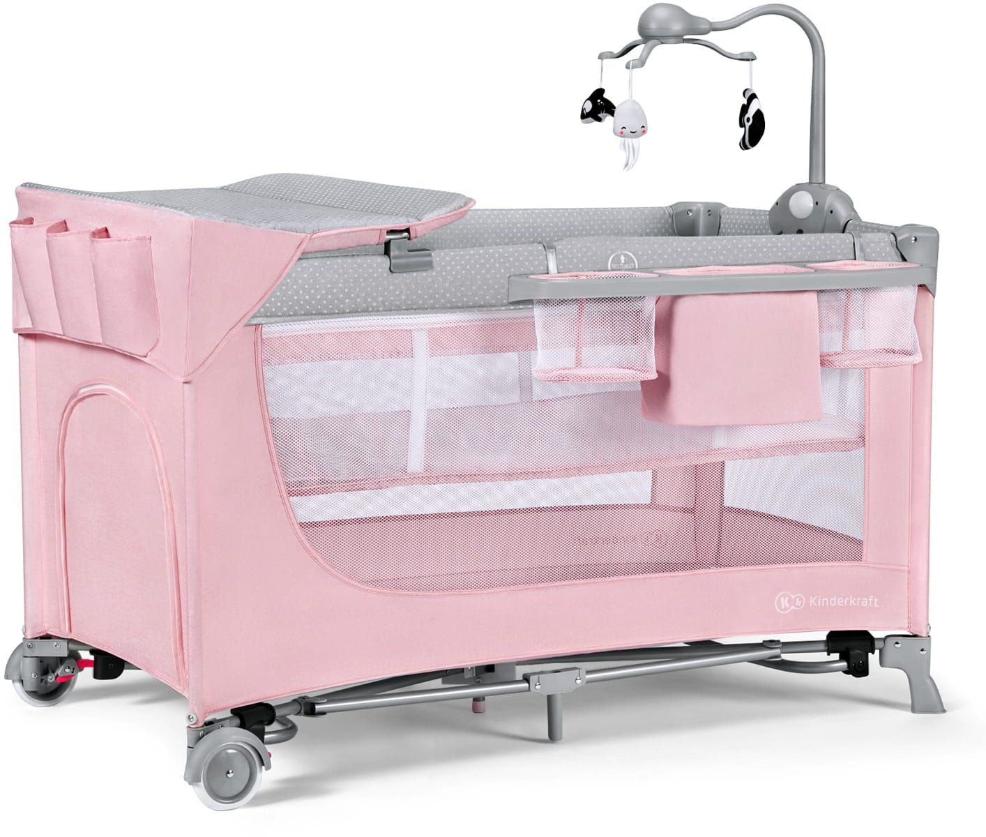 Kinderkraft Leody s příslušenstvím Pink 2023 + u nás ZÁRUKA 3 ROKY⭐⭐⭐⭐⭐