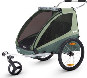 Thule Chariot Coaster XT 2022 Basil Green + u nás ZÁRUKA 3 ROKY⭐⭐⭐⭐⭐