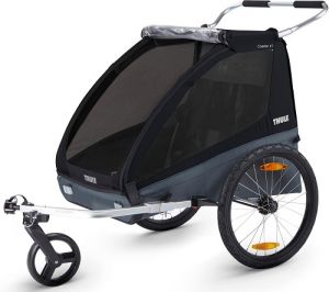 Thule Chariot Coaster XT 2022 Black + u nás ZÁRUKA 3 ROKY⭐⭐⭐⭐⭐