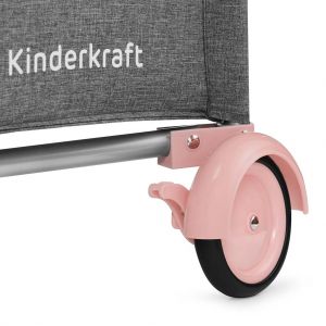 Kinderkraft Joy New s příslušenstvím růžová + u nás ZÁRUKA 3 ROKY⭐⭐⭐⭐⭐