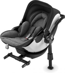 Kiddy Evoluna i-size 2 + Isofix základna 2022 Grey Melange Icy Grey + u nás ZÁRUKA 3 ROKY a KAPSÁŘ ZDARMA⭐⭐⭐⭐⭐