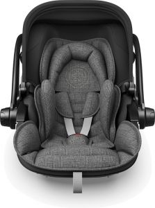 Kiddy Evoluna i-size 2 + Isofix základna 2023 Grey Melange Icy Grey + u nás ZÁRUKA 3 ROKY a KAPSÁŘ ZDARMA⭐⭐⭐⭐⭐