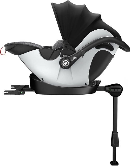 Kiddy Evoluna i-Size 2 2023 Grey Melange Hot Red + u nás ZÁRUKA 3 ROKY a KAPSÁŘ ZDARMA⭐⭐⭐⭐⭐