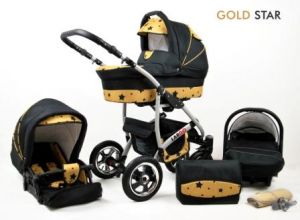 Raf-Pol Baby Lux Largo 2v1 2023 Gold Star + u nás ZÁRUKA 3 ROKY⭐⭐⭐⭐⭐