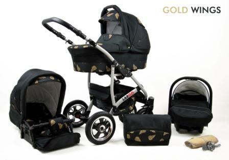 Raf-Pol Baby Lux Largo 2v1 2023 Gold Wings + u nás ZÁRUKA 3 ROKY⭐⭐⭐⭐⭐