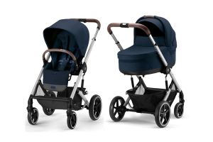 Cybex Balios S Lux + Cot S Lux 2023 Ocean Blue + u nás ZÁRUKA 3 ROKY⭐⭐⭐⭐⭐