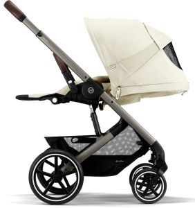 Cybex Balios S Lux + Cot S Lux 2023 Seashell Beige + u nás ZÁRUKA 3 ROKY⭐⭐⭐⭐⭐