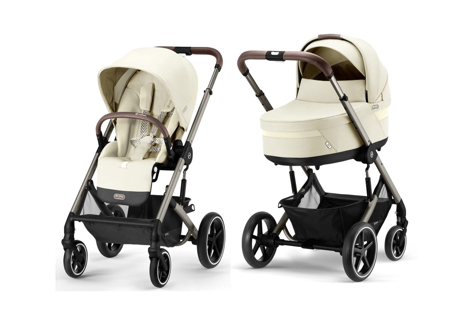 Cybex Balios S Lux + Cot S Lux 2023 Seashell Beige + u nás ZÁRUKA 3 ROKY⭐⭐⭐⭐⭐