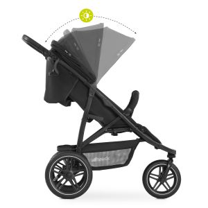 Hauck Rapid 3R Black 2023 + u nás ZÁRUKA 3 ROKY⭐⭐⭐⭐⭐