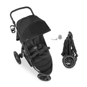 Hauck Rapid 3R Black 2023 + u nás ZÁRUKA 3 ROKY⭐⭐⭐⭐⭐