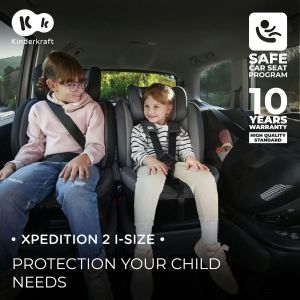 Kinderkraft Xpedition 2 i-Size Grey 2024 + u nás ZÁRUKA 3 ROKY a KAPSÁŘ ZDARMA⭐⭐⭐⭐⭐