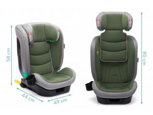 Fillikid Eli Pro i-Size isofix Green 2024 + u nás ZÁRUKA 3 ROKY a KAPSÁŘ ZDARMA⭐⭐⭐⭐⭐