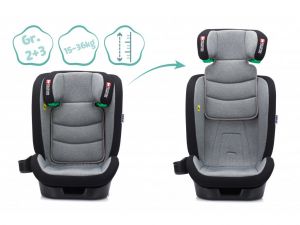 Fillikid Eli Pro i-Size isofix Grey 2024 + u nás ZÁRUKA 3 ROKY a KAPSÁŘ ZDARMA⭐⭐⭐⭐⭐