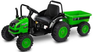 Toyz elektrický traktor Hector zelený + u nás ZÁRUKA 3 ROKY ⭐⭐⭐⭐⭐
