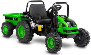 Toyz elektrický traktor Hector zelený + u nás ZÁRUKA 3 ROKY ⭐⭐⭐⭐⭐