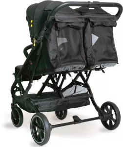 Dvojitý kočárek X-lander X-Double Cool Black 2025 + u nás ZÁRUKA 3 ROKY ⭐⭐⭐⭐⭐