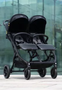 Dvojitý kočárek X-lander X-Double Cool Black 2025 + u nás ZÁRUKA 3 ROKY ⭐⭐⭐⭐⭐