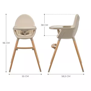 Kinderkraft Fini 2 Beige + u nás ZÁRUKA 3 ROKY⭐⭐⭐⭐⭐