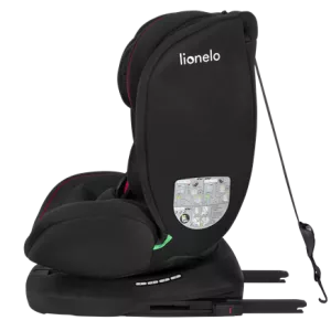 Lionelo Bastiaan i-Size ⭐⭐⭐⭐⭐ Black Red 2025 + u nás ZÁRUKA 3 ROKY a KAPSÁŘ ZDARMA