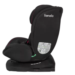 Lionelo Bastiaan i-Size ⭐⭐⭐⭐⭐ Black Red 2025 + u nás ZÁRUKA 3 ROKY a KAPSÁŘ ZDARMA