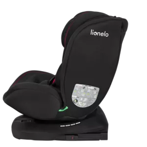 Lionelo Bastiaan i-Size ⭐⭐⭐⭐⭐ Black Red 2025 + u nás ZÁRUKA 3 ROKY a KAPSÁŘ ZDARMA