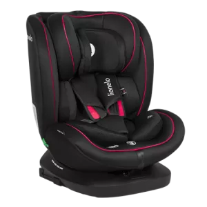 Lionelo Bastiaan i-Size ⭐⭐⭐⭐⭐ Black Red 2025 + u nás ZÁRUKA 3 ROKY a KAPSÁŘ ZDARMA