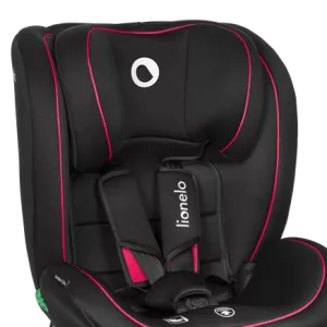 Lionelo Bastiaan i-Size ⭐⭐⭐⭐⭐ Black Red 2025 + u nás ZÁRUKA 3 ROKY a KAPSÁŘ ZDARMA