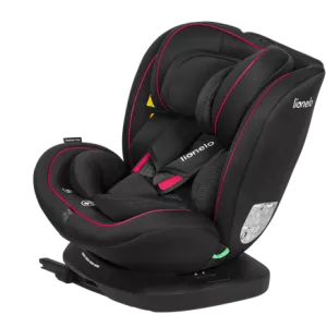 Lionelo Bastiaan i-Size ⭐⭐⭐⭐⭐ Black Red 2025 + u nás ZÁRUKA 3 ROKY a KAPSÁŘ ZDARMA