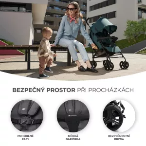 Kinderkraft Tik ⭐⭐⭐⭐⭐ Grey Stone 2025 + u nás ZÁRUKA 3 ROKY