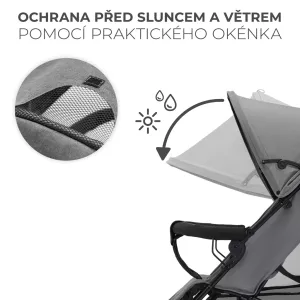 Kinderkraft Tik ⭐⭐⭐⭐⭐ Grey Stone 2025 + u nás ZÁRUKA 3 ROKY