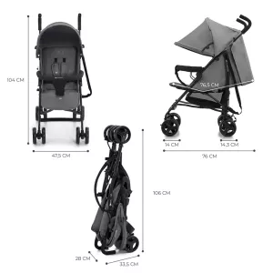 Kinderkraft Tik ⭐⭐⭐⭐⭐ Grey Stone 2025 + u nás ZÁRUKA 3 ROKY