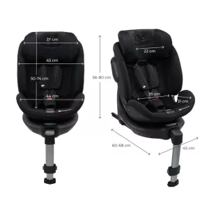 Kinderkraft Xrider 2 i-size 360° 2025 ⭐⭐⭐⭐⭐ Black + u nás ZÁRUKA 3 ROKY a KAPSÁŘ ZDARMA