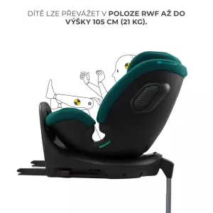 Kinderkraft Xrider 2 i-size 360° 2025 ⭐⭐⭐⭐⭐ Green + u nás ZÁRUKA 3 ROKY a KAPSÁŘ ZDARMA
