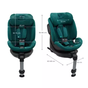 Kinderkraft Xrider 2 i-size 360° 2025 ⭐⭐⭐⭐⭐ Green + u nás ZÁRUKA 3 ROKY a KAPSÁŘ ZDARMA