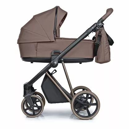 Kočárek Roan IVI 2v1 – Vintage Collection ⭐⭐⭐⭐⭐ Mocha Mousse ZÁRUKA 3 ROKY | Stylový kombinovaný kočárek 2025