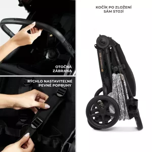 Kinderkraft Mitzy ⭐⭐⭐⭐⭐ Lunar Black Bizuu 2025 + u nás ZÁRUKA 3 ROKY