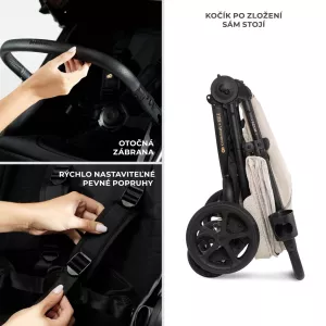 Kinderkraft Mitzy ⭐⭐⭐⭐⭐ Dune Whisper Bizuu 2025 + u nás ZÁRUKA 3 ROKY