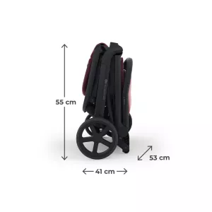 Kinderkraft Nubi 3 ⭐⭐⭐⭐⭐ Dark Ruby 2025 + u nás ZÁRUKA 3 ROKY
