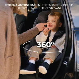 Kinderkraft Xrider 2 i-size 360° 2025 ⭐⭐⭐⭐⭐ Grey + u nás ZÁRUKA 3 ROKY a KAPSÁŘ ZDARMA