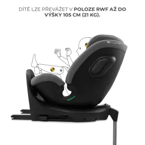Kinderkraft Xrider 2 i-size 360° 2025 ⭐⭐⭐⭐⭐ Grey + u nás ZÁRUKA 3 ROKY a KAPSÁŘ ZDARMA