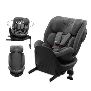 Kinderkraft Xrider 2 i-size 360° 2025 ⭐⭐⭐⭐⭐ Grey + u nás ZÁRUKA 3 ROKY a KAPSÁŘ ZDARMA