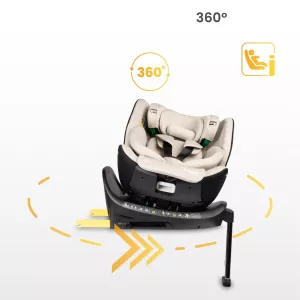 Caretero Lumi i-Size 2025 ⭐⭐⭐⭐⭐ Beige + u nás ZÁRUKA 3 ROKY a KAPSÁŘ ZDARMA