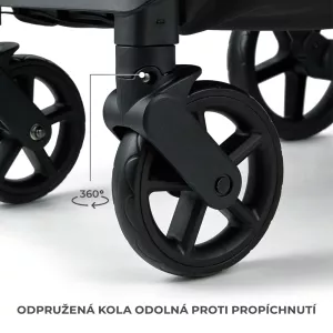 Kinderkraft Loom ⭐⭐⭐⭐⭐ Ink Black 2025 + u nás ZÁRUKA 3 ROKY