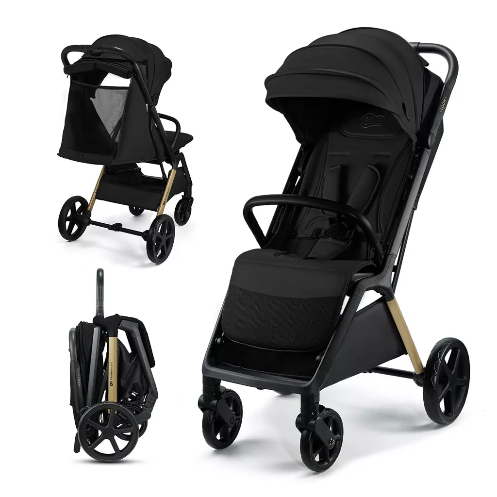 Kinderkraft Loom ⭐⭐⭐⭐⭐ Ink Black 2025 + u nás ZÁRUKA 3 ROKY